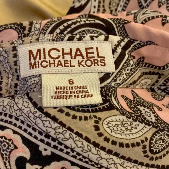 MICHAEL Michael Kors shirt dress 100% silk
MICHAEL Michael Kors size 6 NWOT - Picture 6 of 6